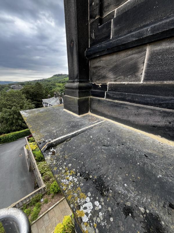 After: Heritage lime repointing, Wells House, Ilkley